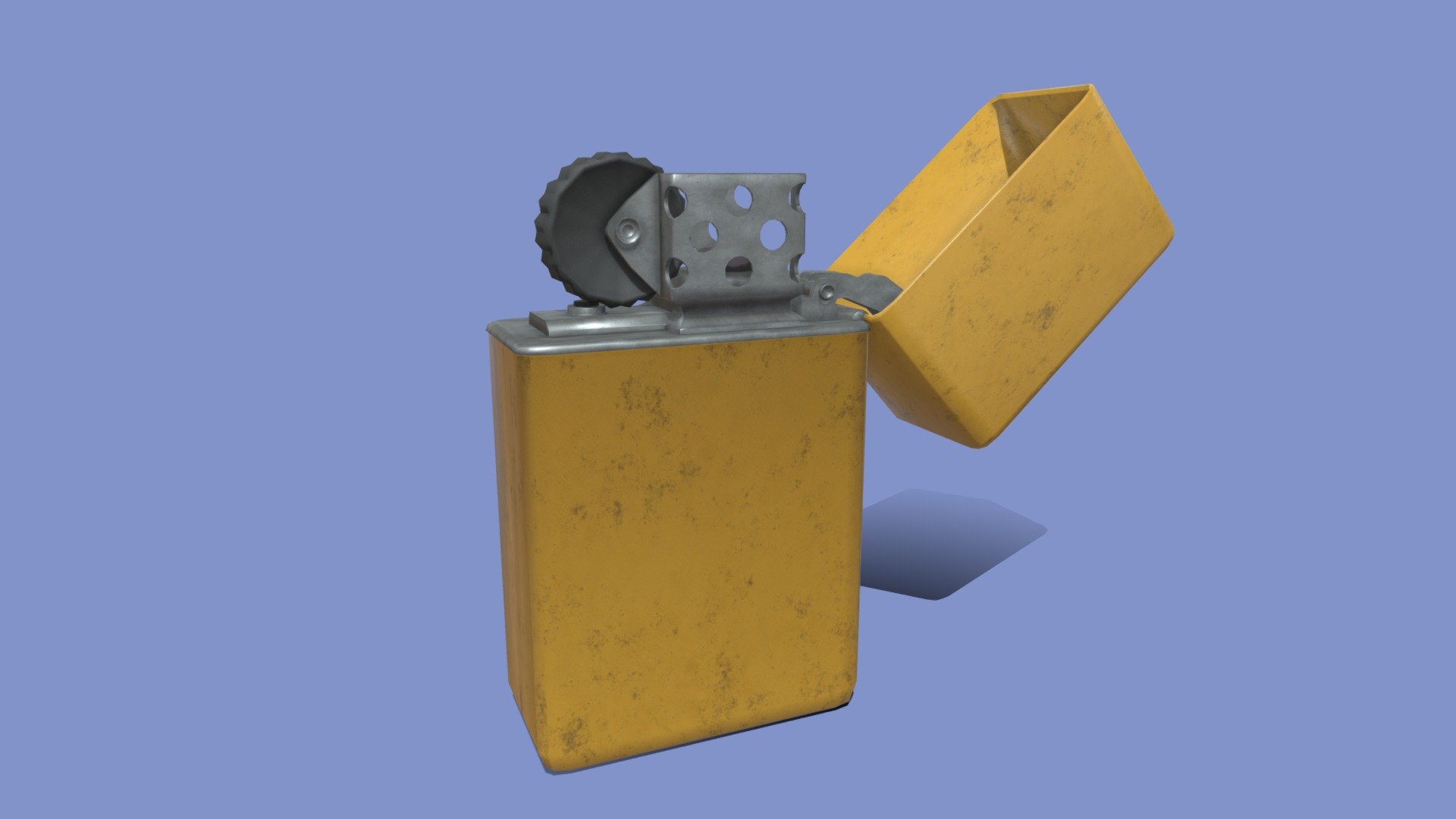 I tried making something that isn't low poly or stylized and this is what i made. 
This model also features bones that i made sure are easy use. The bones can be used to easily animate the lighter, if that's what you want to do 3d model