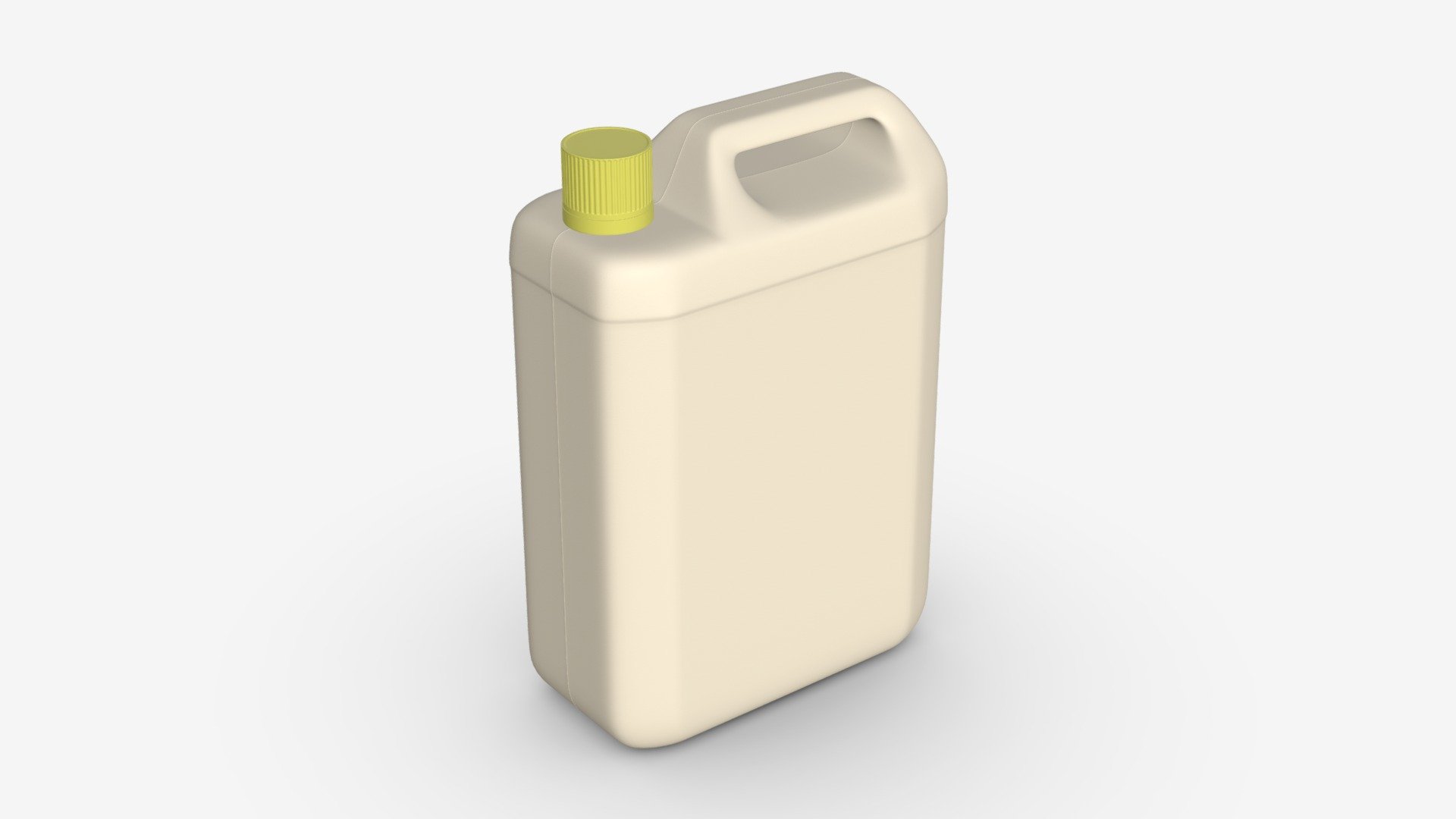 Plastic can 5l - Buy Royalty Free 3D model by HQ3DMOD (@AivisAstics) 3d model