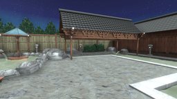 Onsen resort, spa