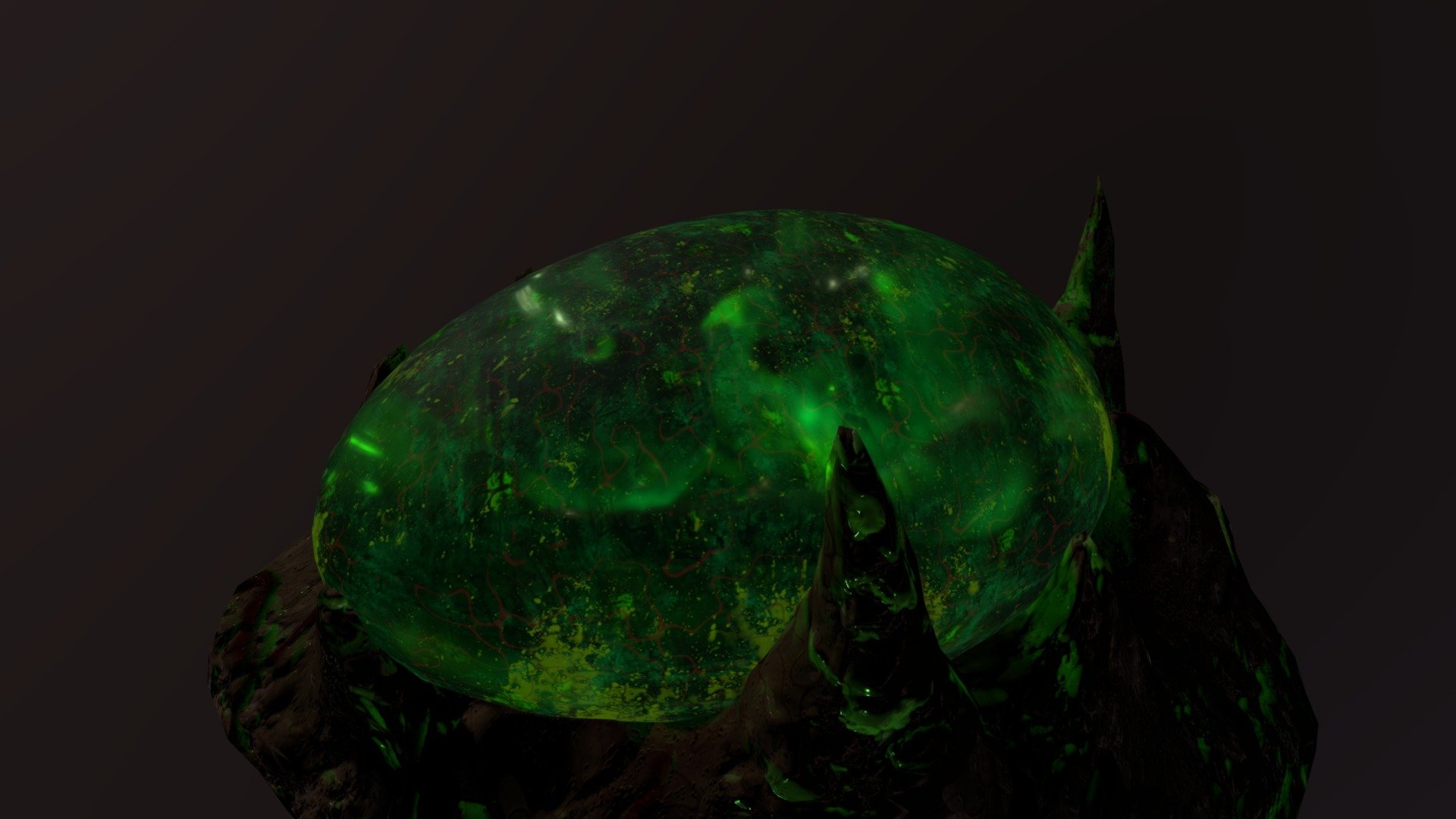 The offspring of one of the game monsters 3d model