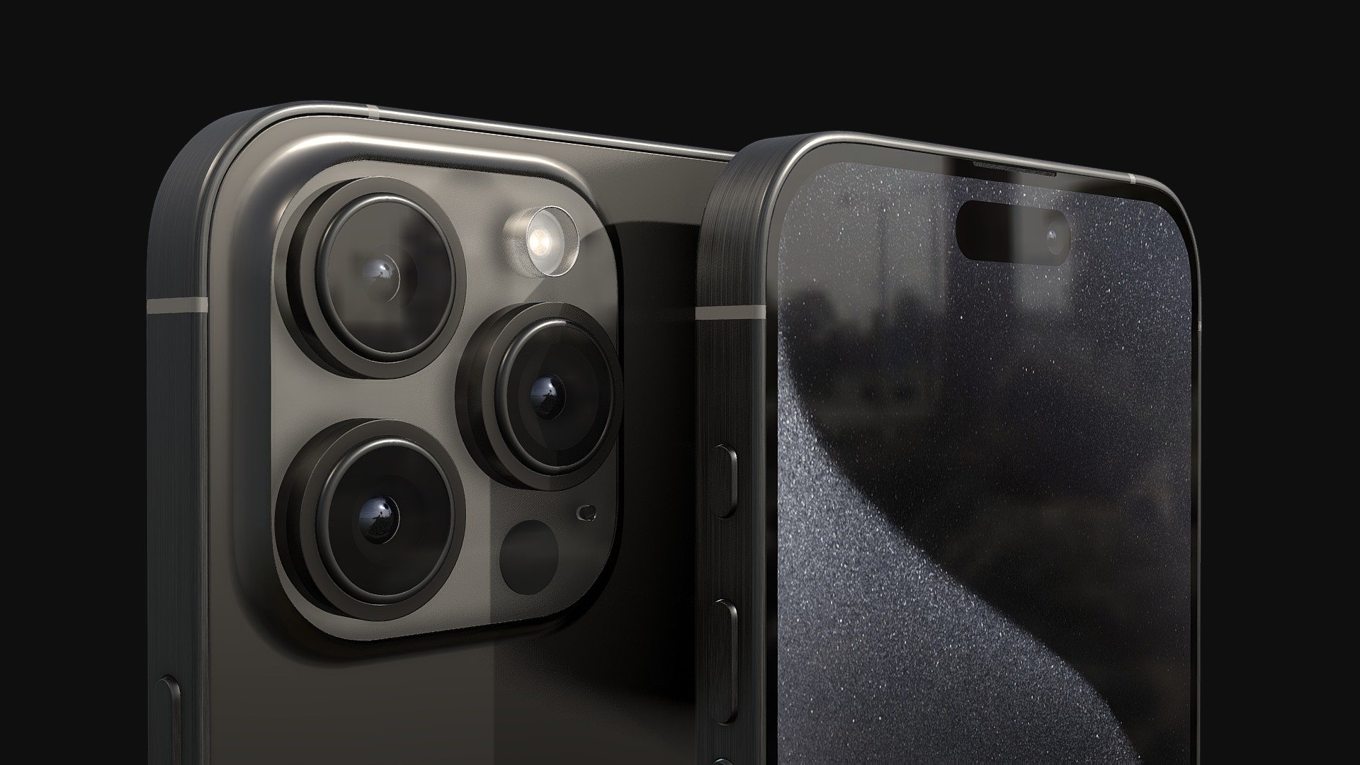 iPhone 15 pro max - Buy Royalty Free 3D model by 1Quad (@1.Quad) 3d model
