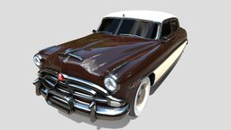 4 Door Hudson Hornet v2 vintage, retro, generic, antique, classic, wasp, noai
