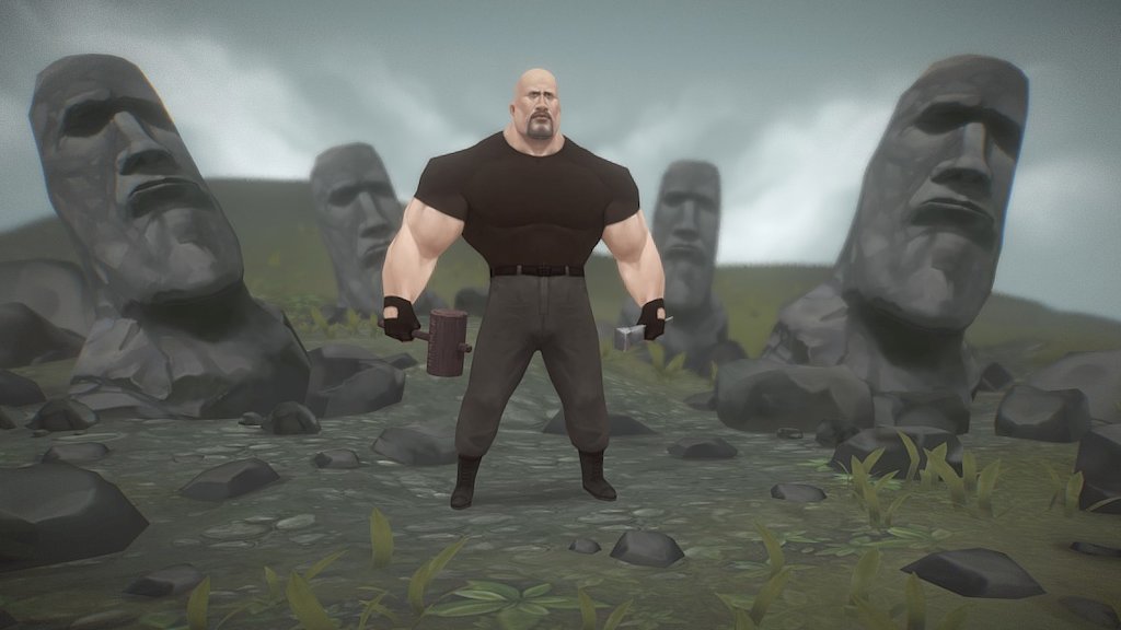 Lots of secrets to found - Mr. Rock - 3D model by graft 3d model