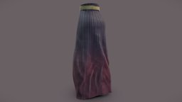 Traditional Chinese Japanese Long Maxi Skirt