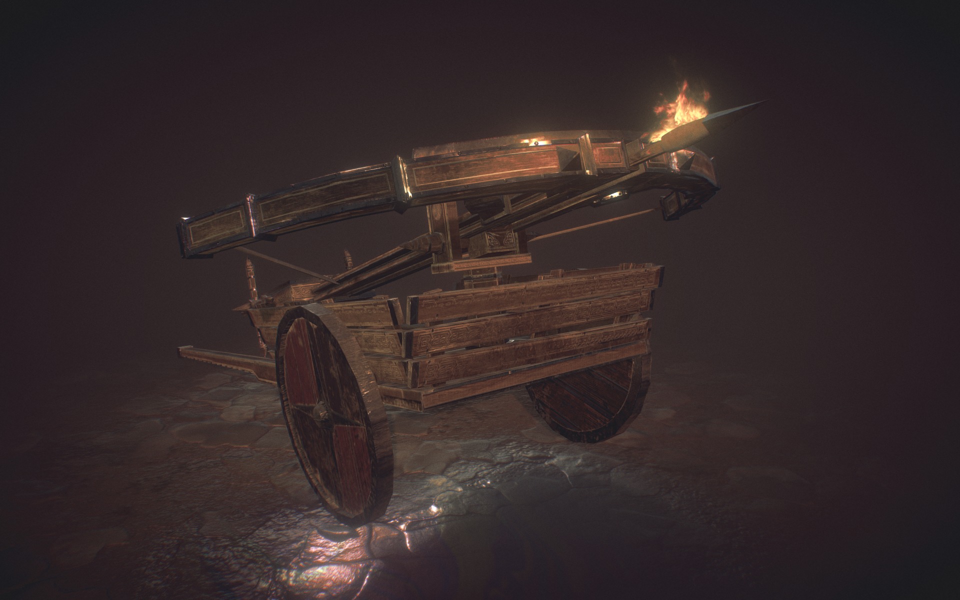 4 week long university project 3d model