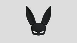 hare mask rabbit, mask, hare, bdsm