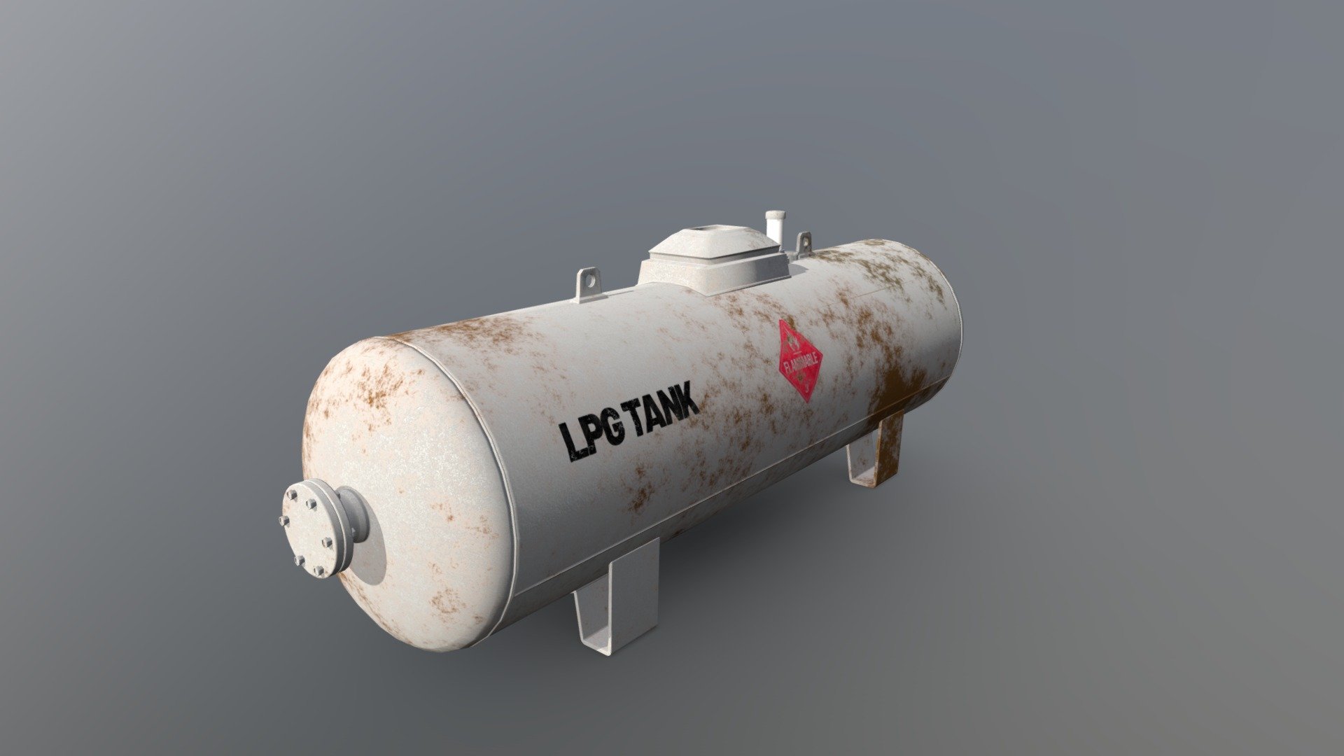 PBR Workflow

Maps 4096 x 4096 / PBR / : BaseColor, Metallic, Roughness, Normal - LPG Storage Tank - 3D model by krmtrkgl 3d model