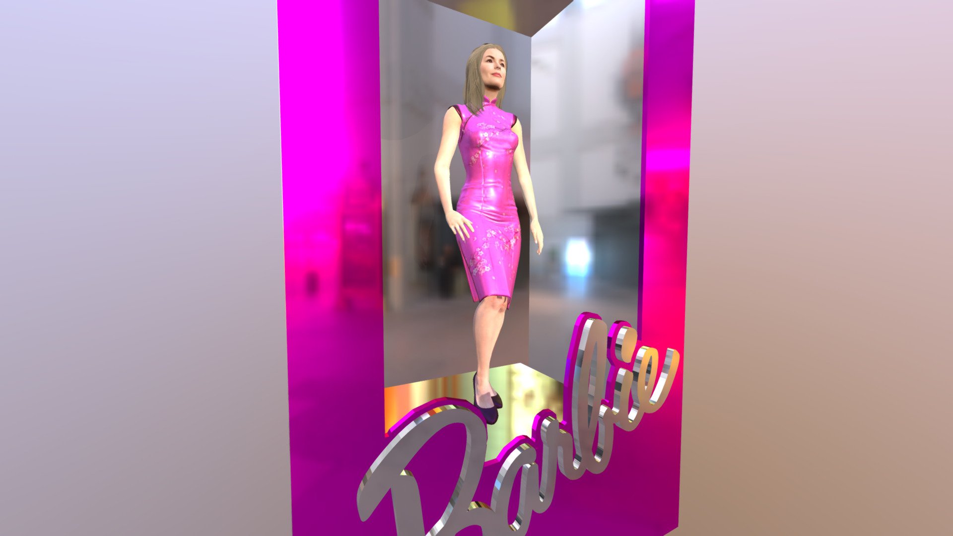 Barbie Box updated with Margot Robbie animated with Mixamo: https://www.mixamo.com/
Avatar created with avatarsdk: https://avatarsdk.com/metaperson-creator/ - Barbie Box - Margot Robbie 2 animations - Download Free 3D model by vmmaniac 3d model