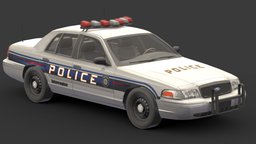 Police Car # 10 police, vehicles, pack, new, interceptor, taxi, dodge, cop, 2d, polar, magnum, fbi, police-car, mopar, policecar, carpolice, low-poly, 3d, vehicle, texture, model, car, free, carpack