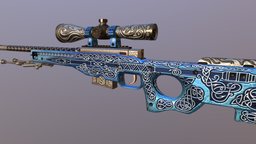 AWP | Gungnir csgo, skins, csgoskin