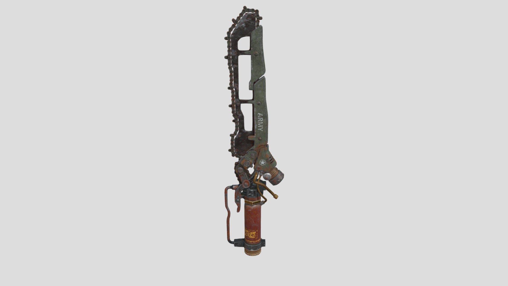 A little pratice of my work , the reference is from fallout 3d model