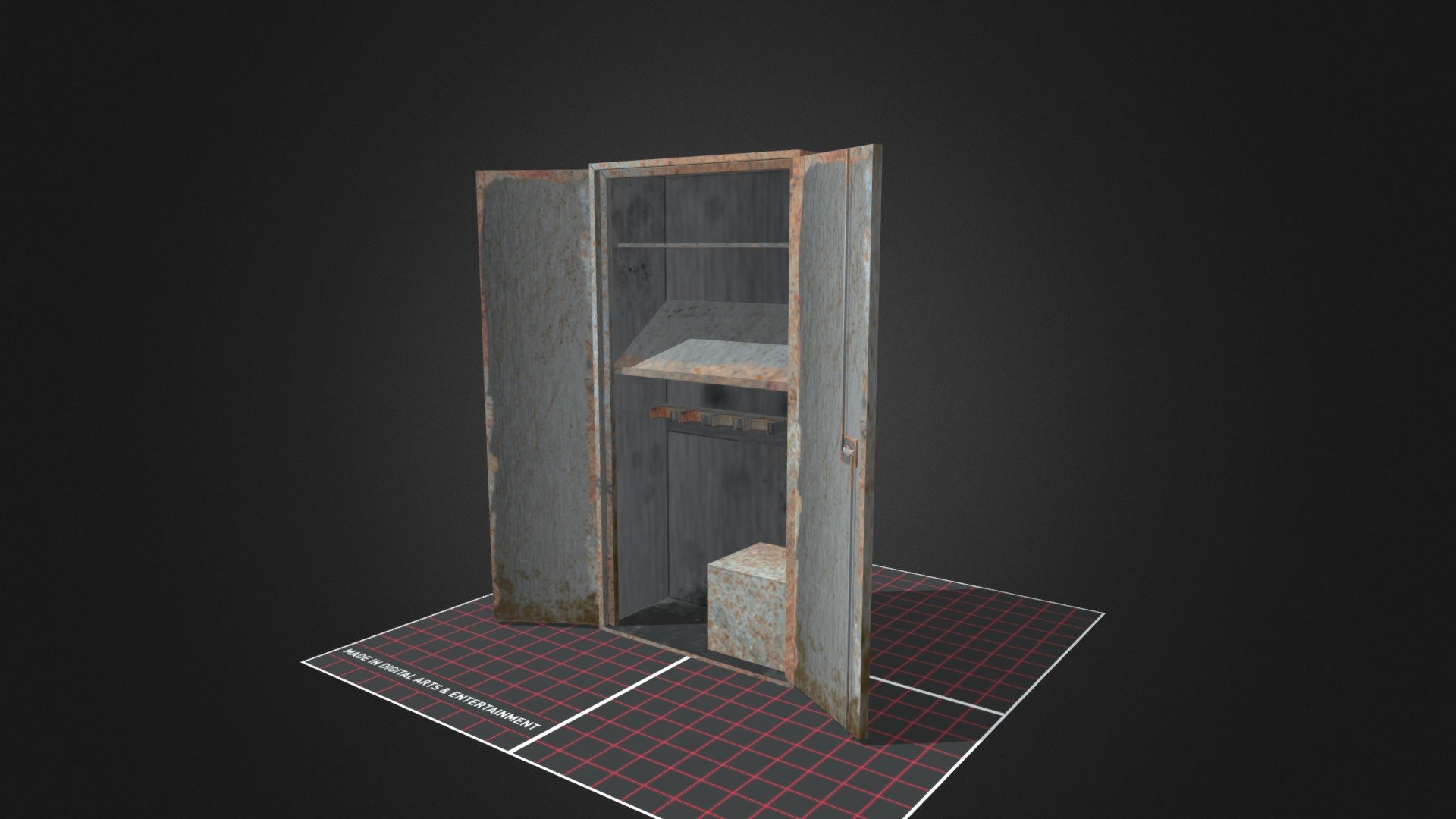 Weapon Locker - Download Free 3D model by KobieCaestecker 3d model