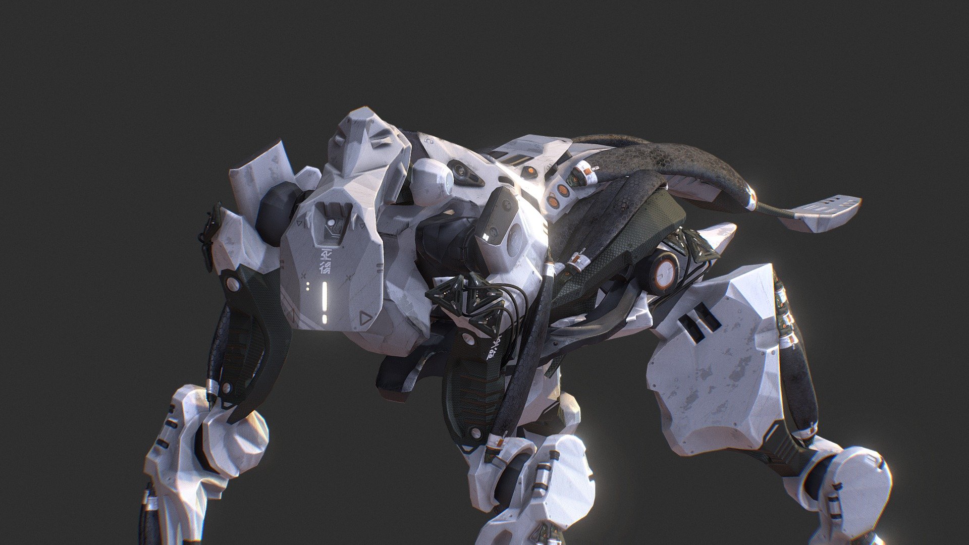 Small experiment I did for the sake of sheer randomness, regarding shape and negative space 3d model