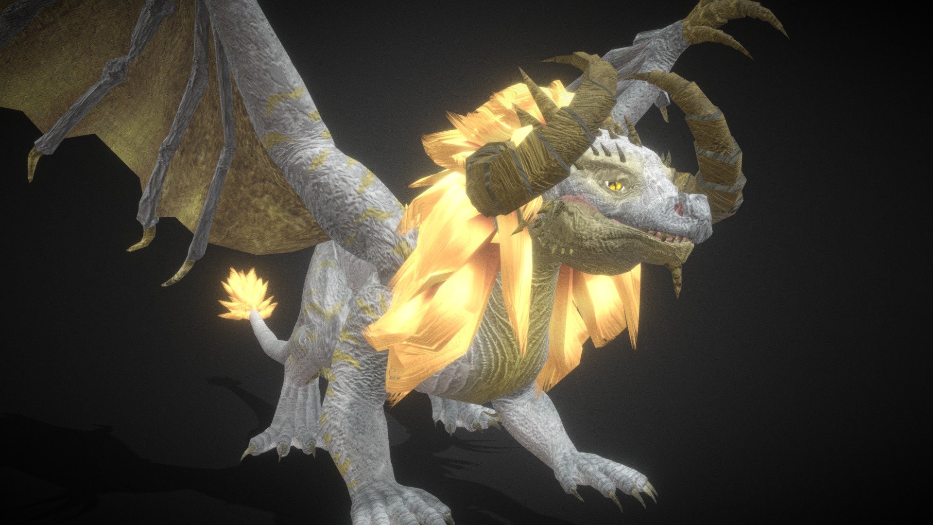 Personaje totalmente animado y texturizado. Su set de animaciones presenta animaciones para Comportamiento normal, Ataque, Vuelo, Descanso y Herido.




















 - Dragón De Luz Definitivo - Buy Royalty Free 3D model by Alex Moya (@Alex.Moya) 3d model