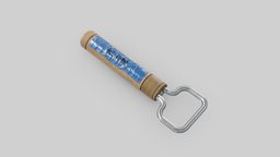 Bottle Opener-Freepoly.org substancepainter, substance