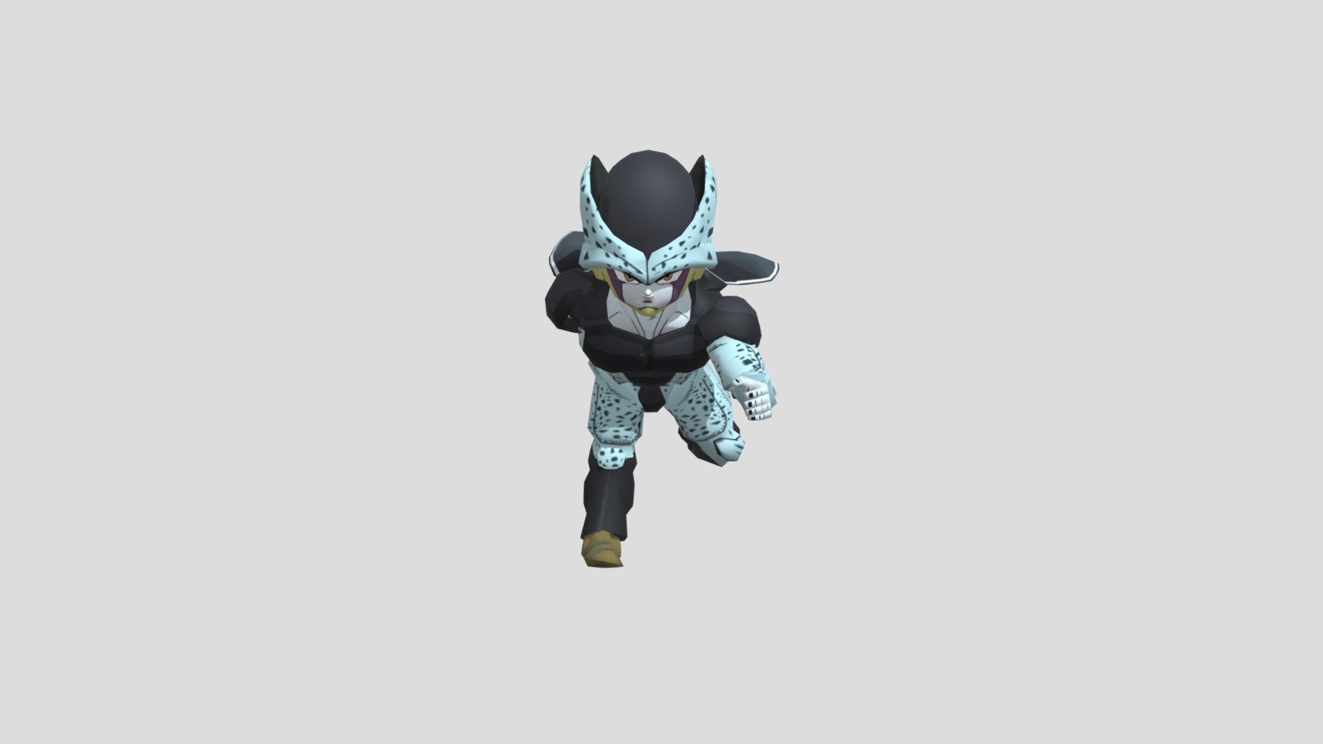 Cell Jr running animation done in maya - Cell Jr Character Run Animation - 3D model by Misaki (@_Misaki) 3d model