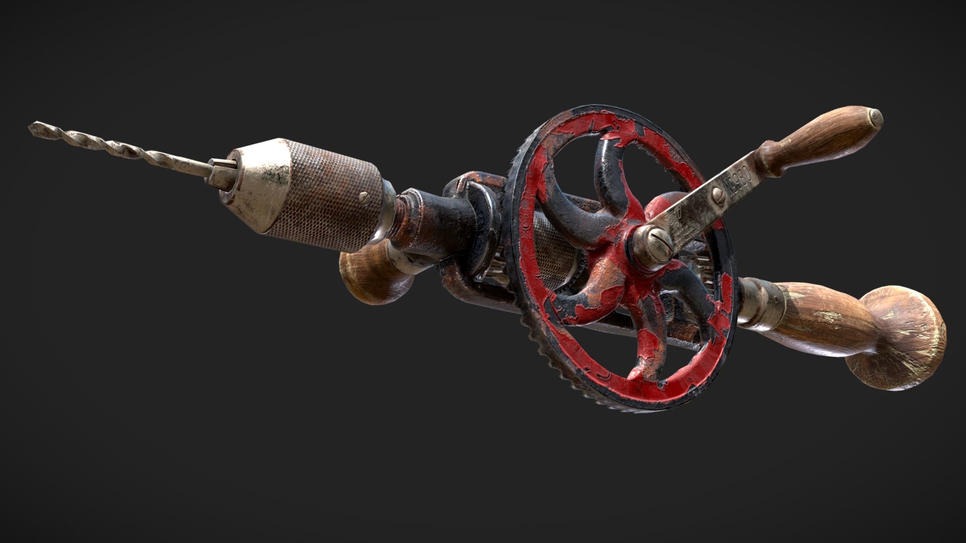 The first texturing assignement for Game Asset Pipeline course in DAE Howest 3d model