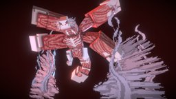 Dracoflex gamedesign, boss, blockbench, bossfight, lowpoly, monster, fantasy, dragon, enemy-monster