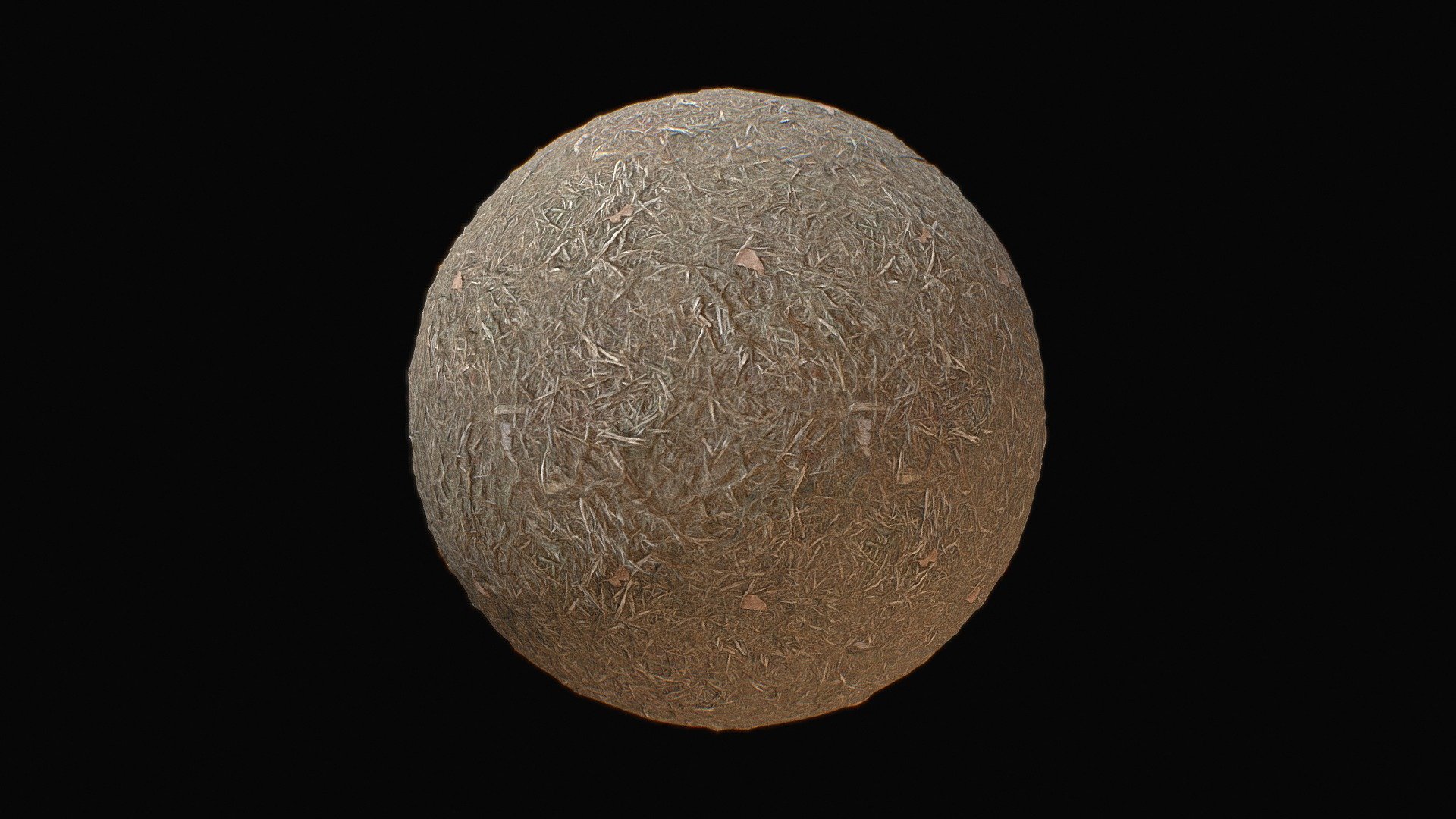 Hay 3D scanning material, free to use 3d model