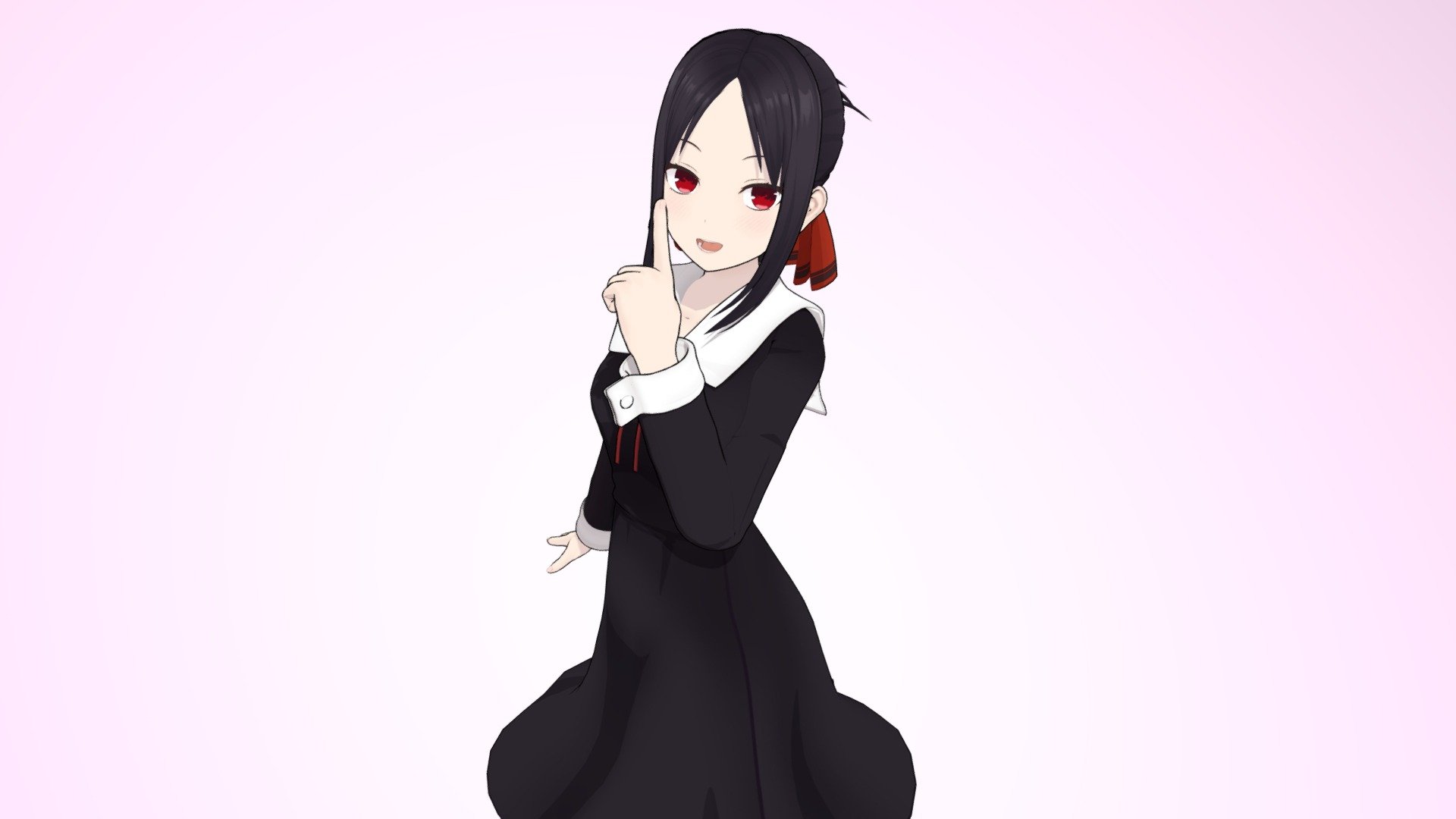 I made Kaguya from the anime “Kaguya-sama: Love Is War” with Blender.

Making video https://youtu.be/D1dddOiXMiY - Love Is War - Shinomiya Kaguya - 3D model by vanilla_coffee_ice (@baniracoffee) 3d model