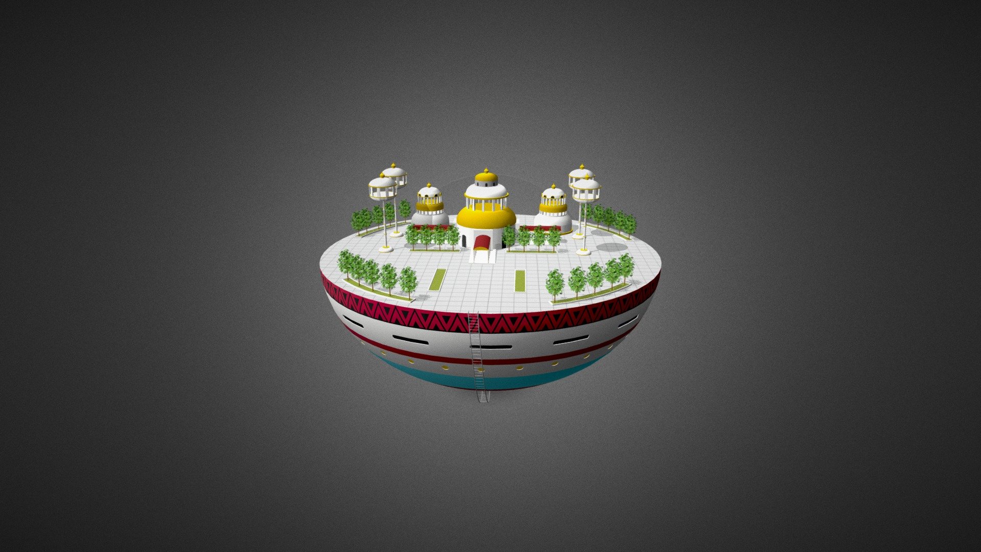 Templo Kamisama Dragon Ball made by Hell Patrol Studios lml

Templo Sagrado de Kami (神の神殿, Kami no Shinden, Palacio Sagrado de Dios) o Atalaya de Kami

dragonball #dragonballz #templokamisama #dragonballimages #dragonballfans #dragonballsuper #dragonballheroes #sketchup3d #sketchupvray #sketchupmodel #sketchuptexture #sketchuptextures #vrayforsketchup #vraysketchup #sketchuprender
Visit our website: www.hellpatrolstudios.com - Templo Kamisama - 3D model by hellpatrolstudios 3d model