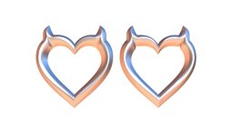 Brooch Heart Diablo