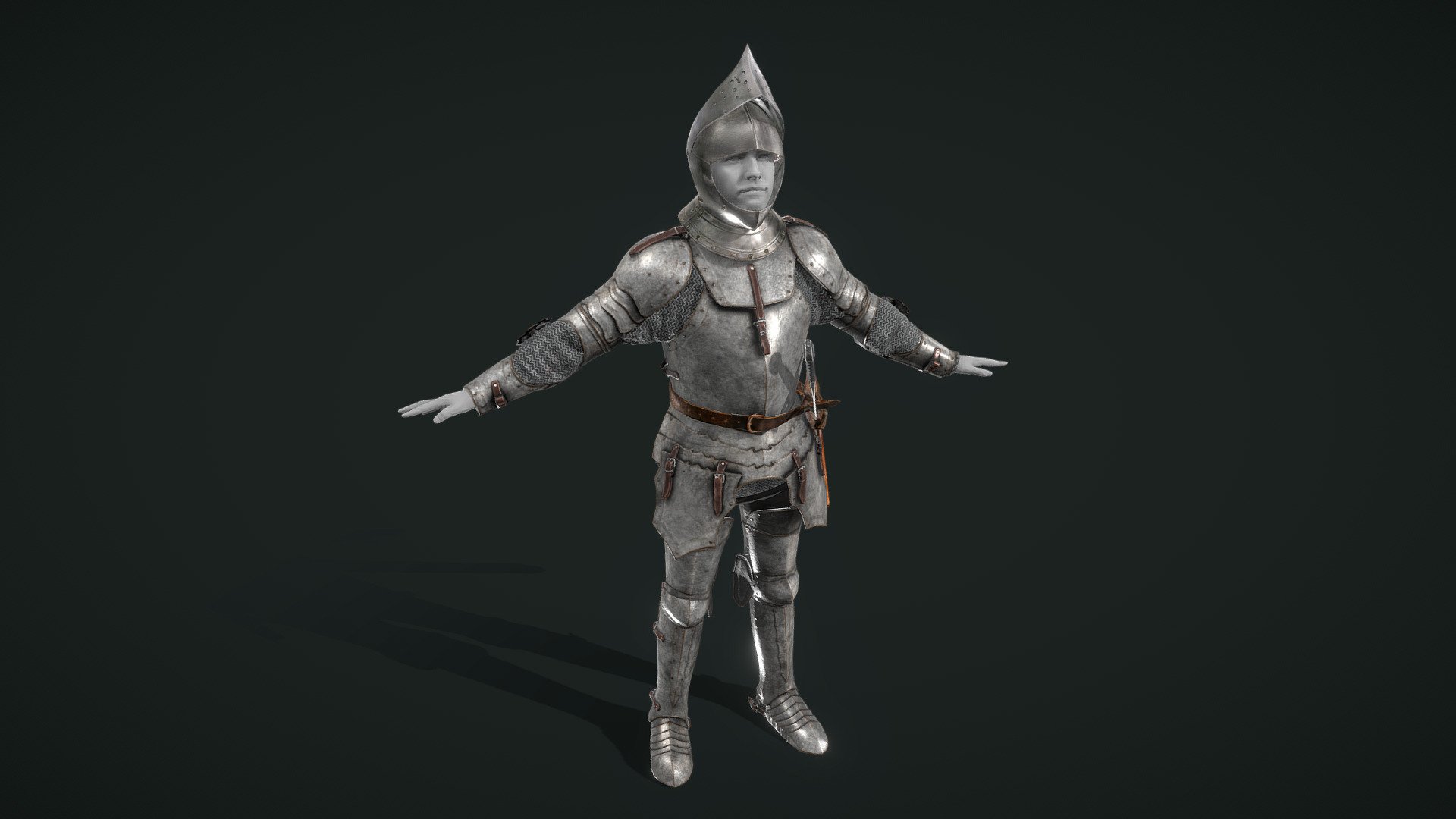 Knight - 3D model by _Mars 3d model