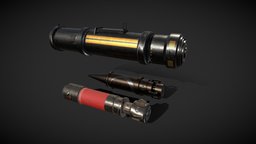 Rocket Launcher + Rockets wepons, rockets, rocketlauncher, wepon, rocket, gun, guns