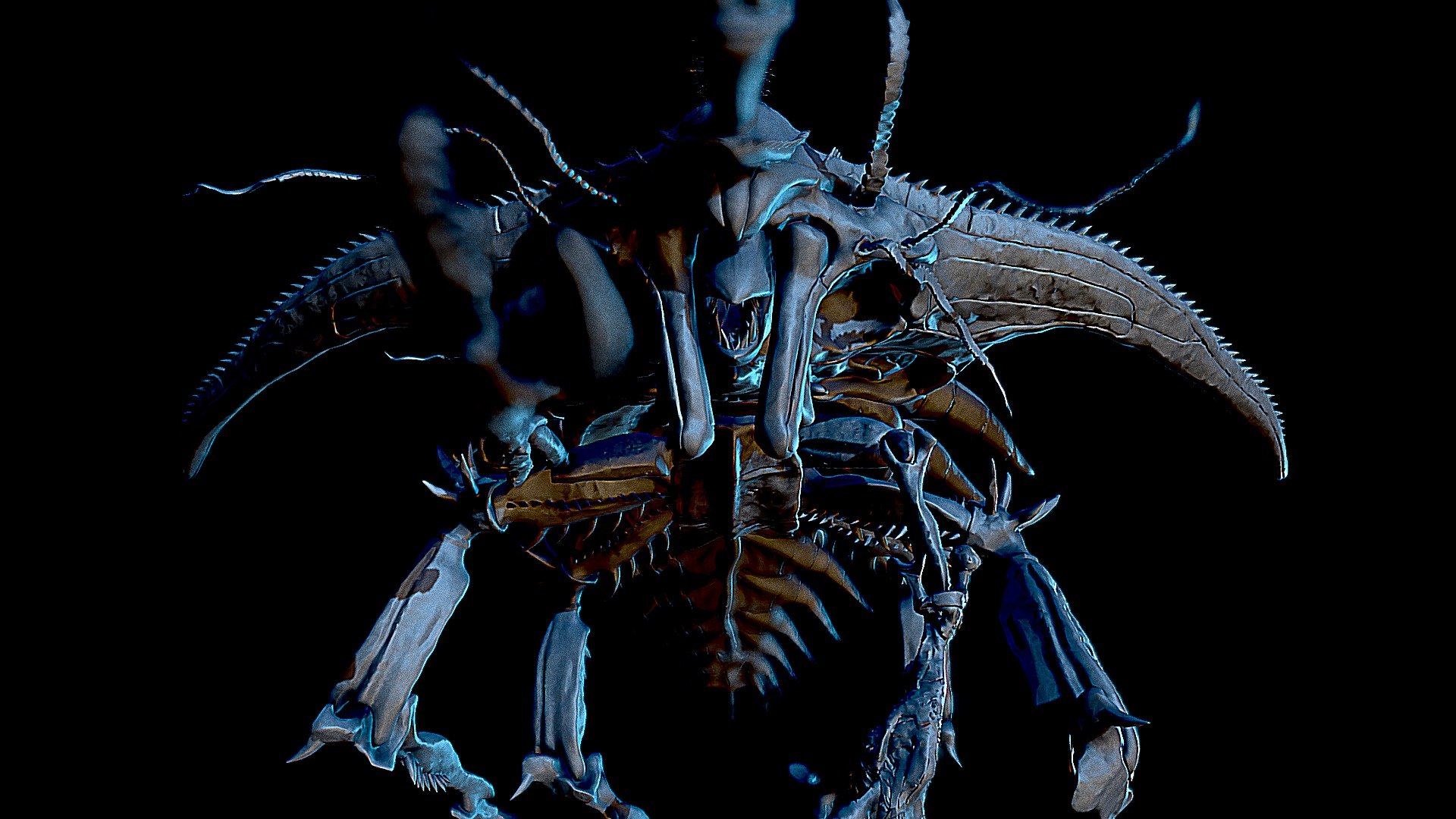 Upload of a ZBrush sculpt I made a few years ago. This can be a cool 3D Printing project! 3d model