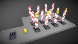 Leitbaken und Sicherheitsbaken Pack