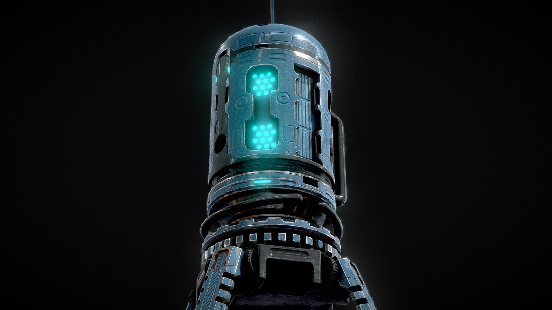 My new creation created in Blender and Adobe Substance 3D Painter. this model can be used in your projects such as (Cinematic, Animation, 3D Render) You can also use it for games but it is not optimized

And you can order a 3D model from me: jazoone74@gmail.com

If you use my model, please indicate me in the description or in the credits. If you will use my model in commercial projects, please contact me! Formats:

-fbx -obj -blend Textures:

-Size 4096x4096p I hope you like it! Please rate this product if you’re satisfied - Sci-fi Compact-Radar - Download Free 3D model by JazOone 3d model