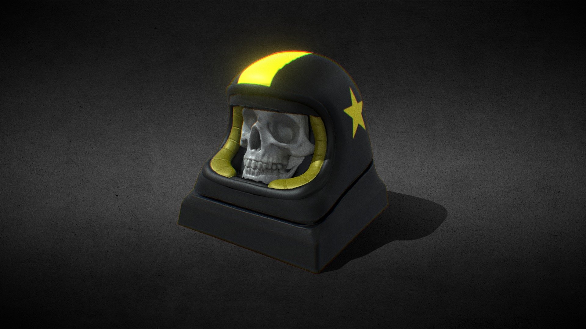 Artisan Keycaps for Mechanical Keyboards. Model on the preview is low poly. STL is added on Additional File.

Screenshot for Keycaps:
https://www.instagram.com/p/Cbf29IfP2u6/?utm_source=ig_web_copy_link&amp;igshid=MzRlODBiNWFlZA==
https://www.instagram.com/p/CcBTilovO0K/?utm_source=ig_web_copy_link&amp;igshid=MzRlODBiNWFlZA==
https://www.instagram.com/p/CcGBlaJPIqN/?utm_source=ig_web_copy_link&amp;igshid=MzRlODBiNWFlZA== - The Skullstronaut Keycap - by Bigsby Customs 3D - Buy Royalty Free 3D model by Bigsby Custom 3D (@BigsbyCustom3d) 3d model