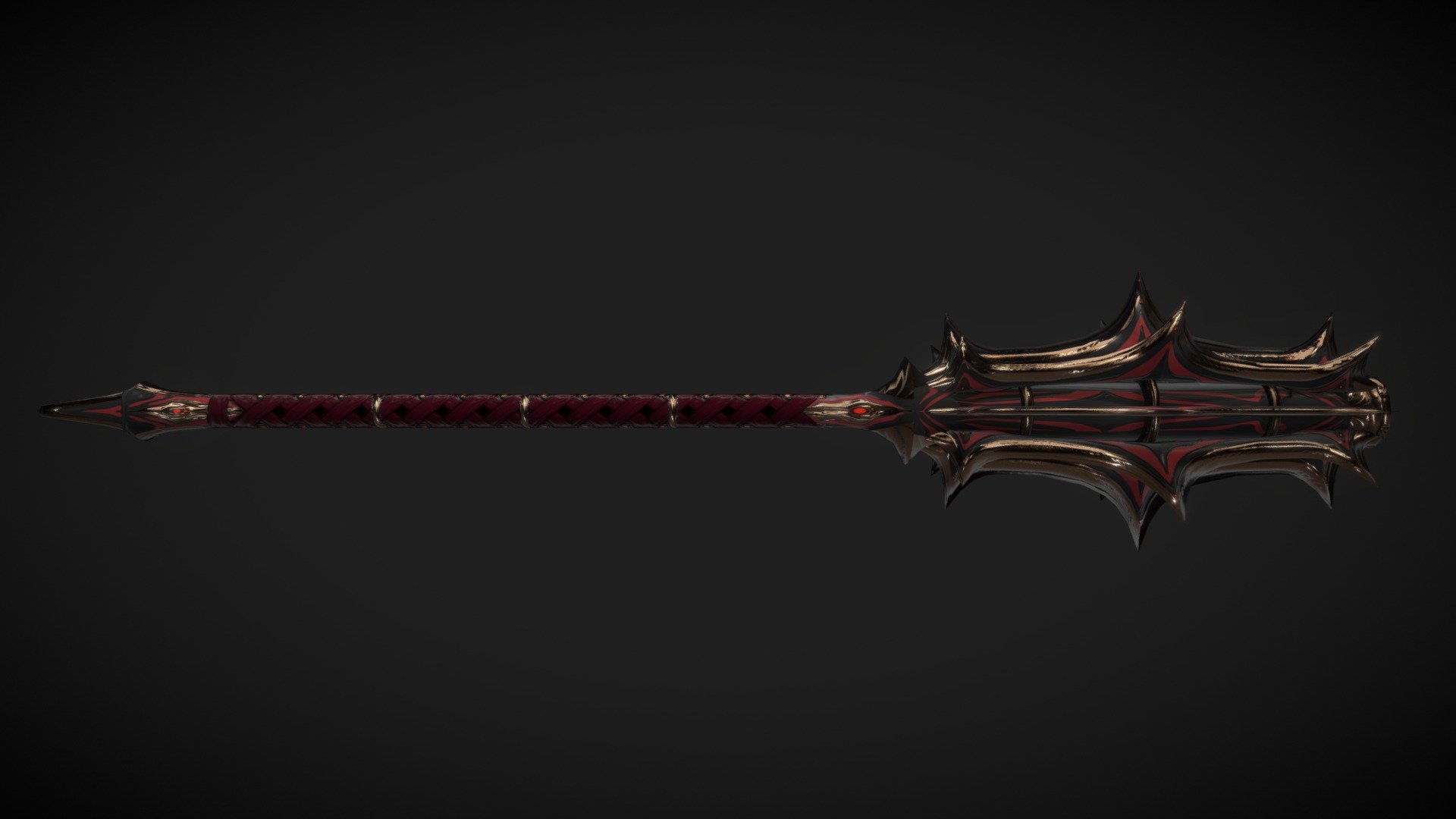 Nikabo in Onikabo colors 3d model