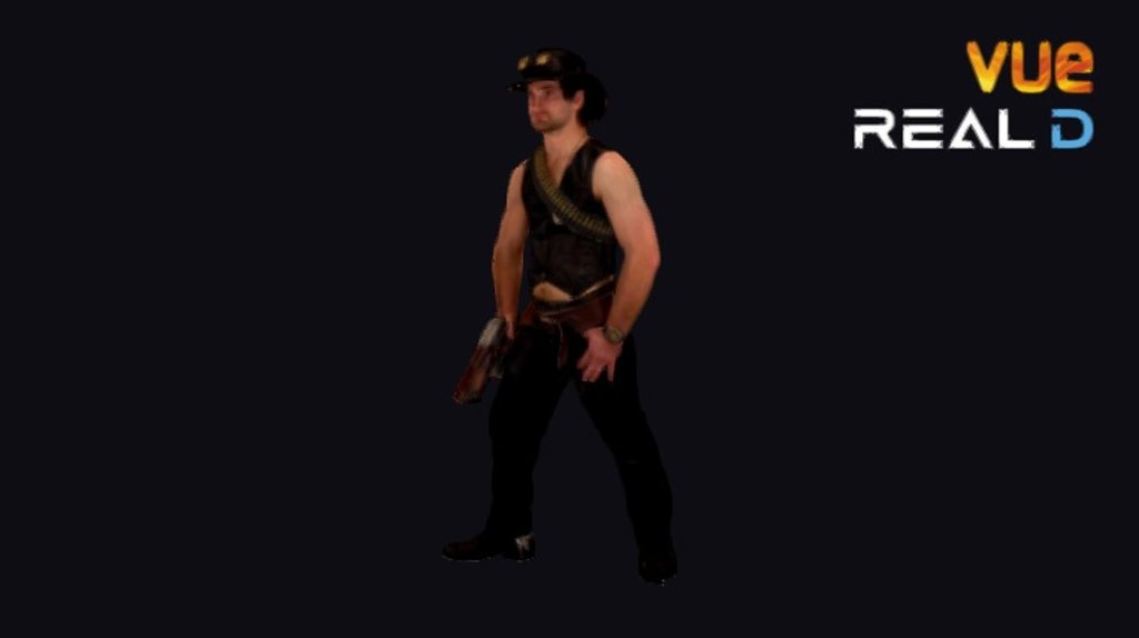 Steampunk Hunter - Steampunk Hunter - 3D model by RealD 3d model