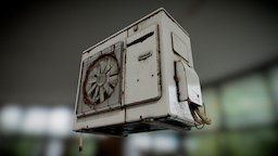Air Conditioner High Poly ac, high-poly, air-conditioner, highpoly
