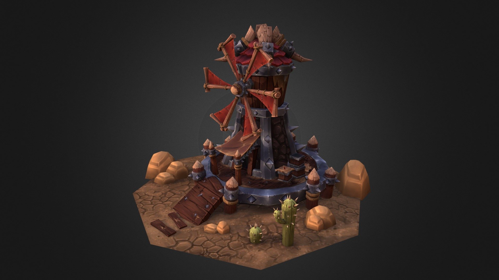 Inspired by WoW 3d model