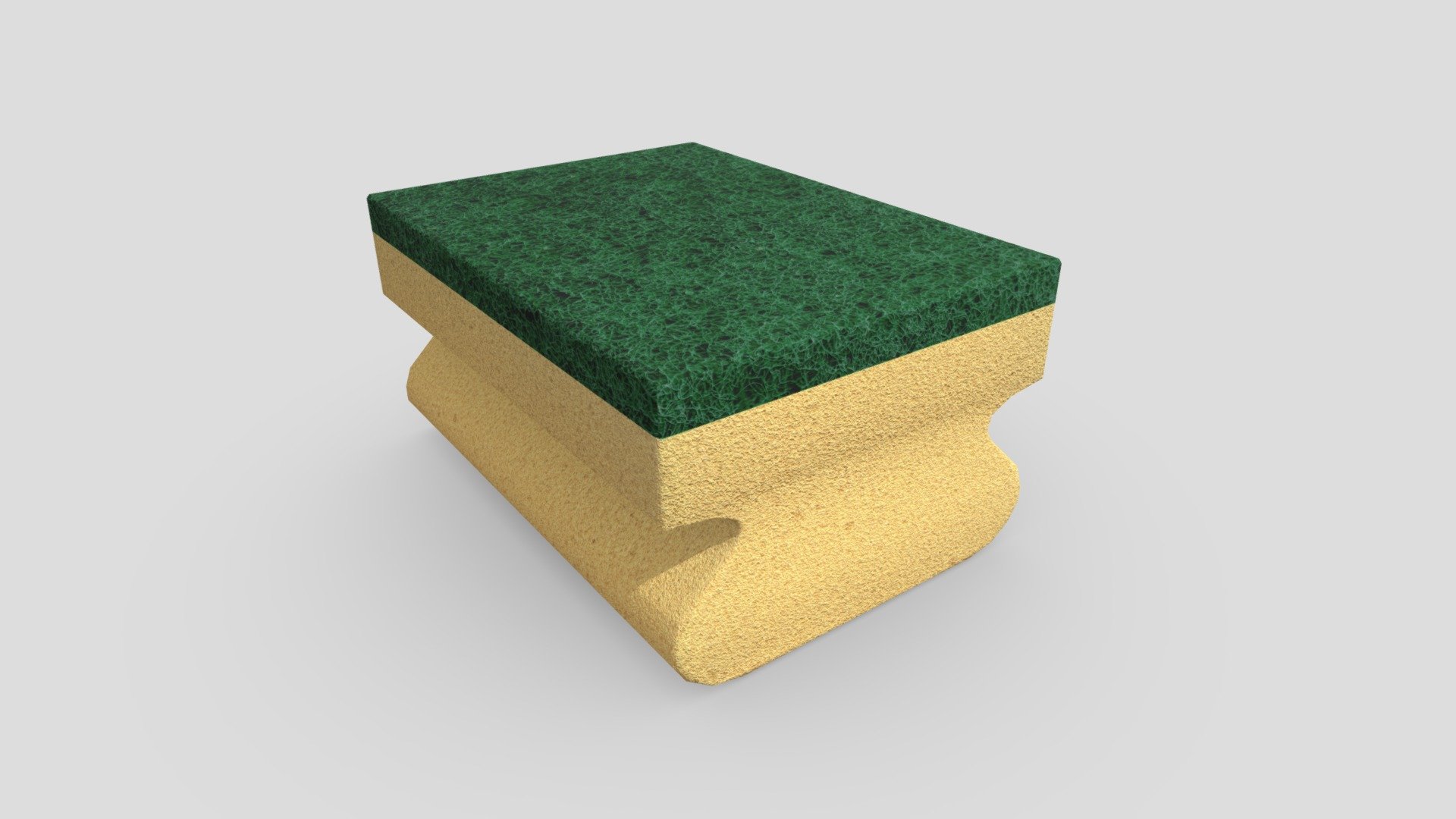 ‘Soaked with what you want to get rid of!’

● 4096 x 4096 PBR textures

● normal map is baked from the high poly model

If you need help with this model or have a question – please do not hesitate to contact with me. I will be happy to help you.

Contact: plaggy.net@gmail.com

Formats: .fbx, .dae, .max, .obj, .mtl, .png, .glTF, .USDZ Polygon: 186 Vertices: 188 Textures: Yes, PBR (ao, albedo, metal, normal, ORM, rough) Materials: Yes UV Mapped: Yes Unwrapped UVs: Yes (non overlapping) - Sponge - Buy Royalty Free 3D model by plaggy 3d model