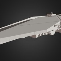 Halberd-class Destroyer (Small Grid) halo, halberd, spaceengineers, iroqouis