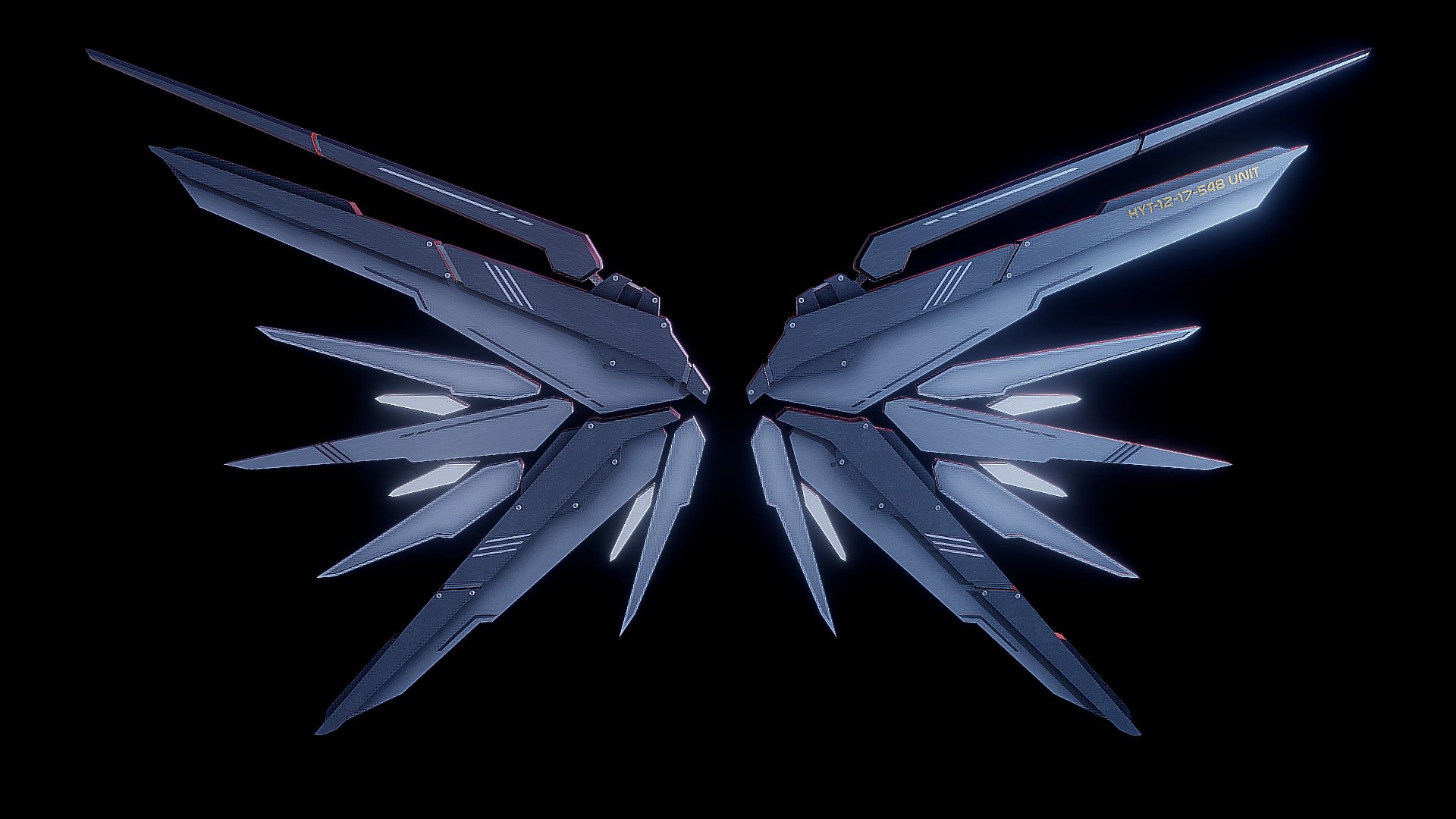 Low-poly Robot Wings (Black &amp; Grey)

Assets for any genre of games.

Modeled in Maya.

Available Format: OBJ, FBX, MB.

Thank you so much for your interest! - Robot Wings - Buy Royalty Free 3D model by tran.ha.anh.thu.99 3d model