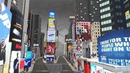 New York Low Poly Building skyline, us, exterior, urban, apartment, manhattan, skyscraper, newyork, town, nyc, cityscape, downtown, broadway, metropolitan, timessquare, midtown, house, city, building