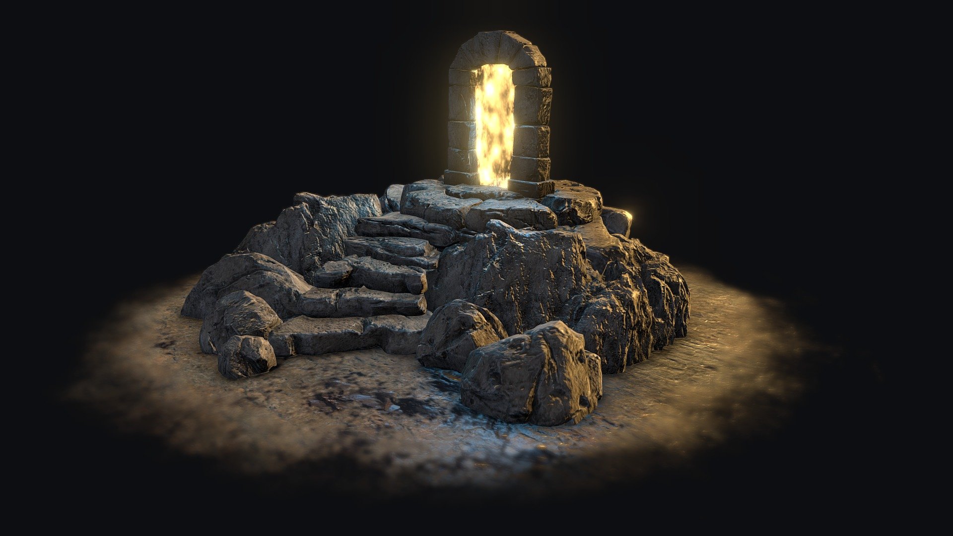 Mystic arch - Buy Royalty Free 3D model by katrin.kor (@katrin.701) 3d model