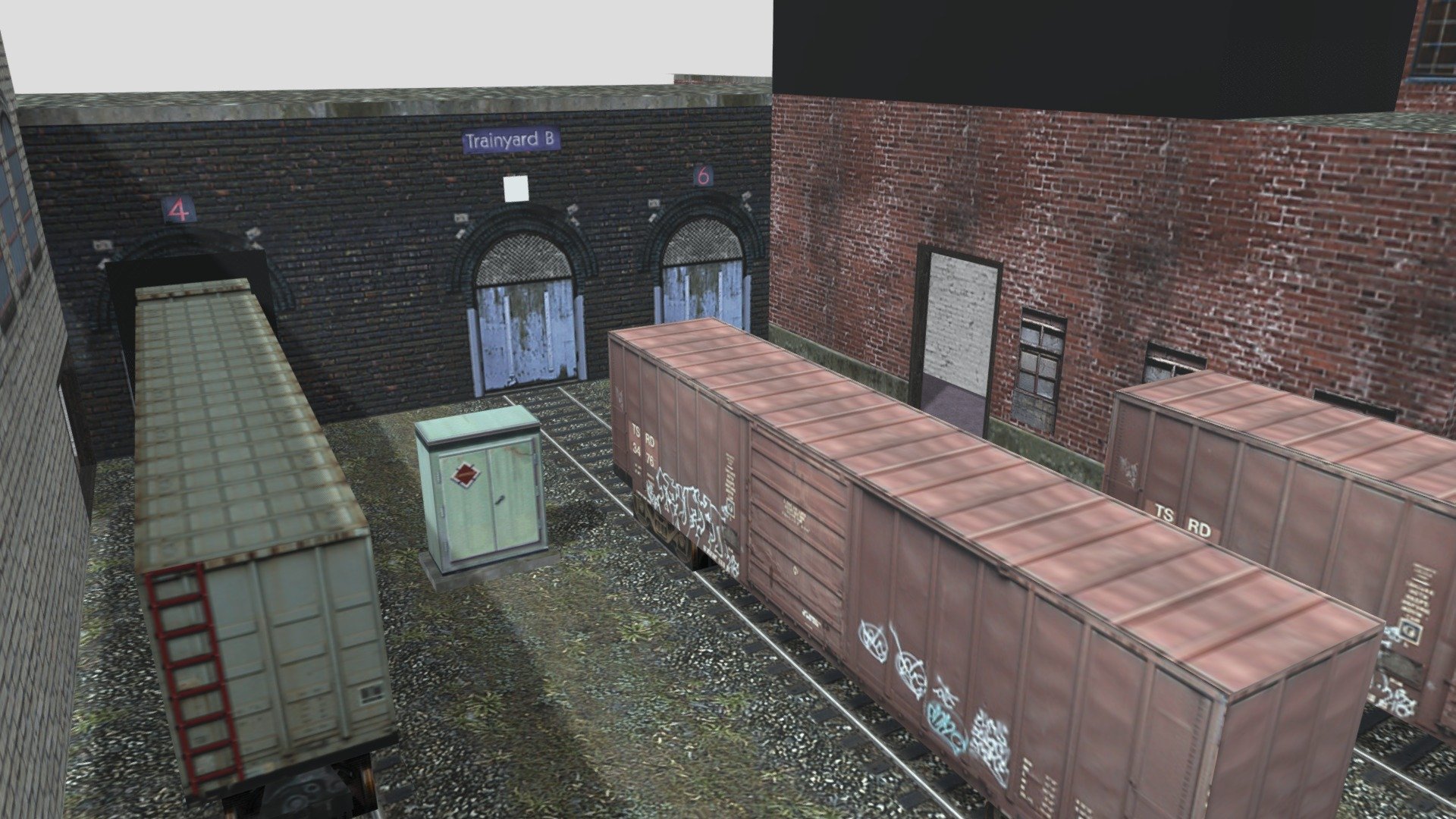 PC Computer - Counter- Strike 16 - Train - PC Computer - Counter-Strike 16 - Train - 3D model by benjamintang2012 3d model