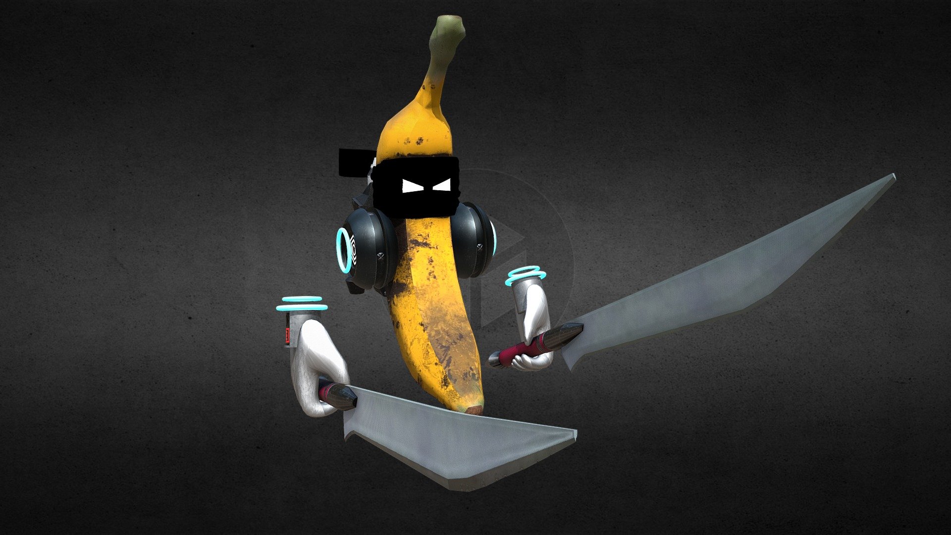 The most fierce fighter in all time 3d model