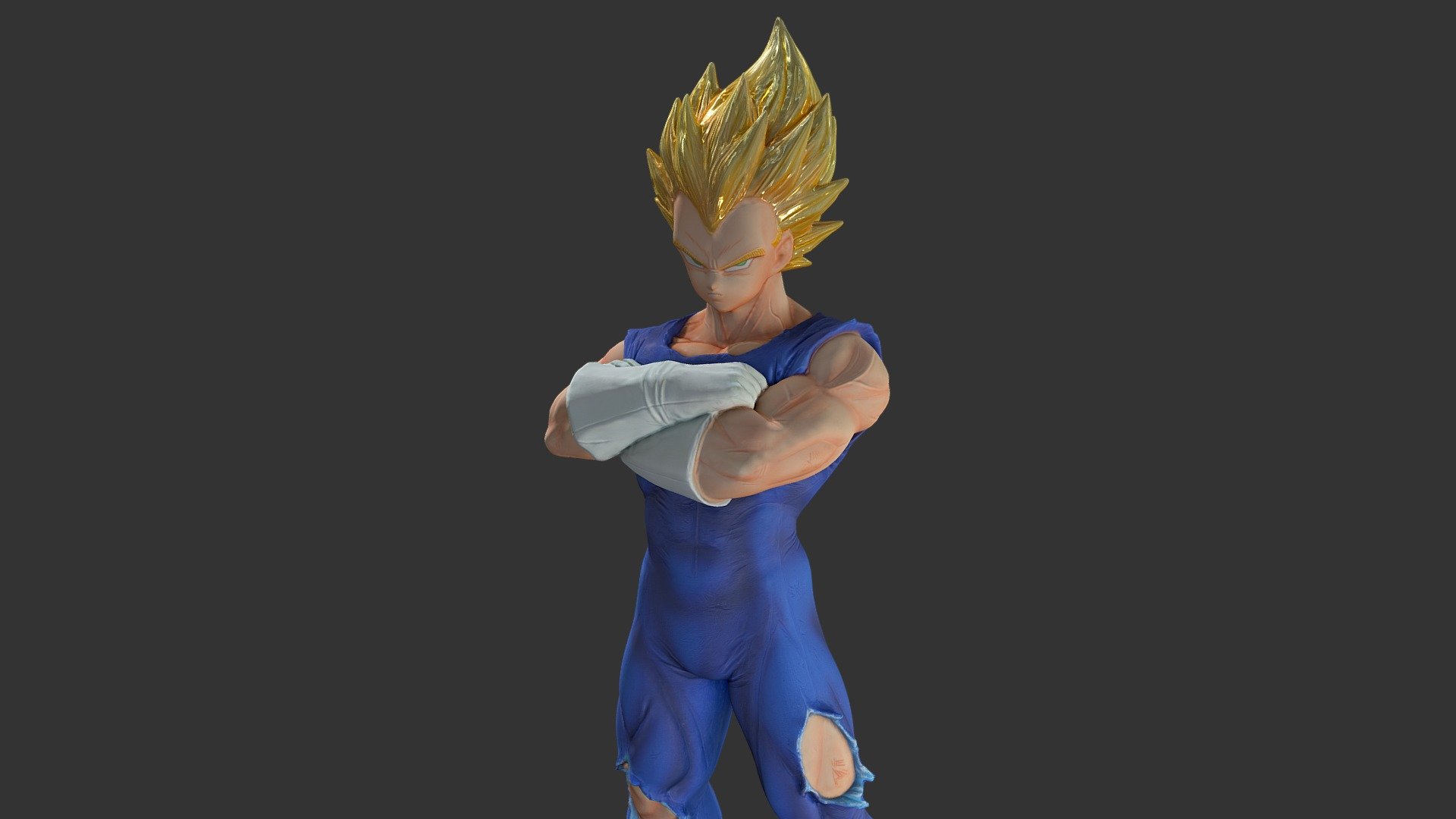 Dragonball Vegeta - Dragonball Vegeta - Buy Royalty Free 3D model by VRISM 3d model