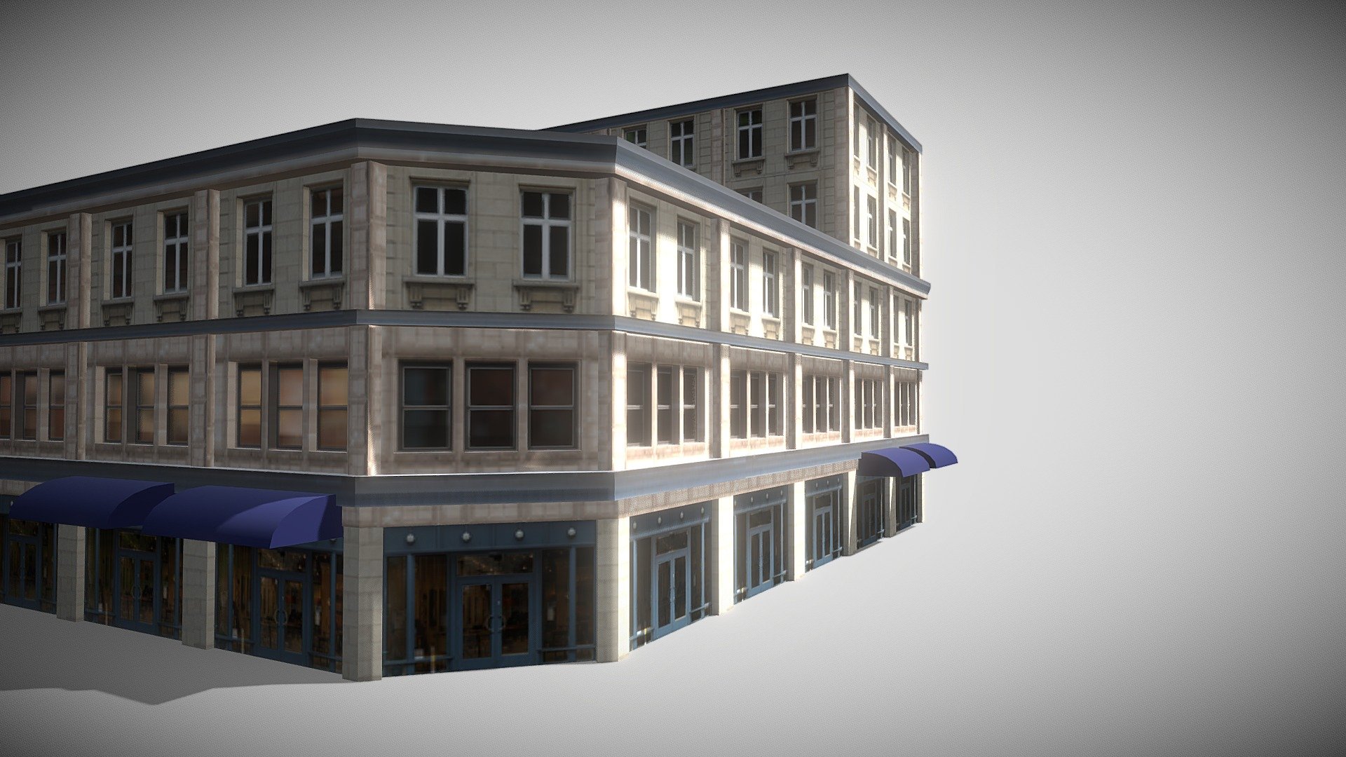 Low poly game ready building best used for mobile games. Enjoy! :) Comes with Albedo, Metalness, and roughness textures.

Give this building a like before downloading if its cool! It really helps me out :) - Game ready building 5 - Download Free 3D model by ModelMaker (@mireubay1) 3d model