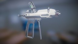 MEDICAL INJECTOR injector, syringe, ucac7, pbr, sci-fi, medical