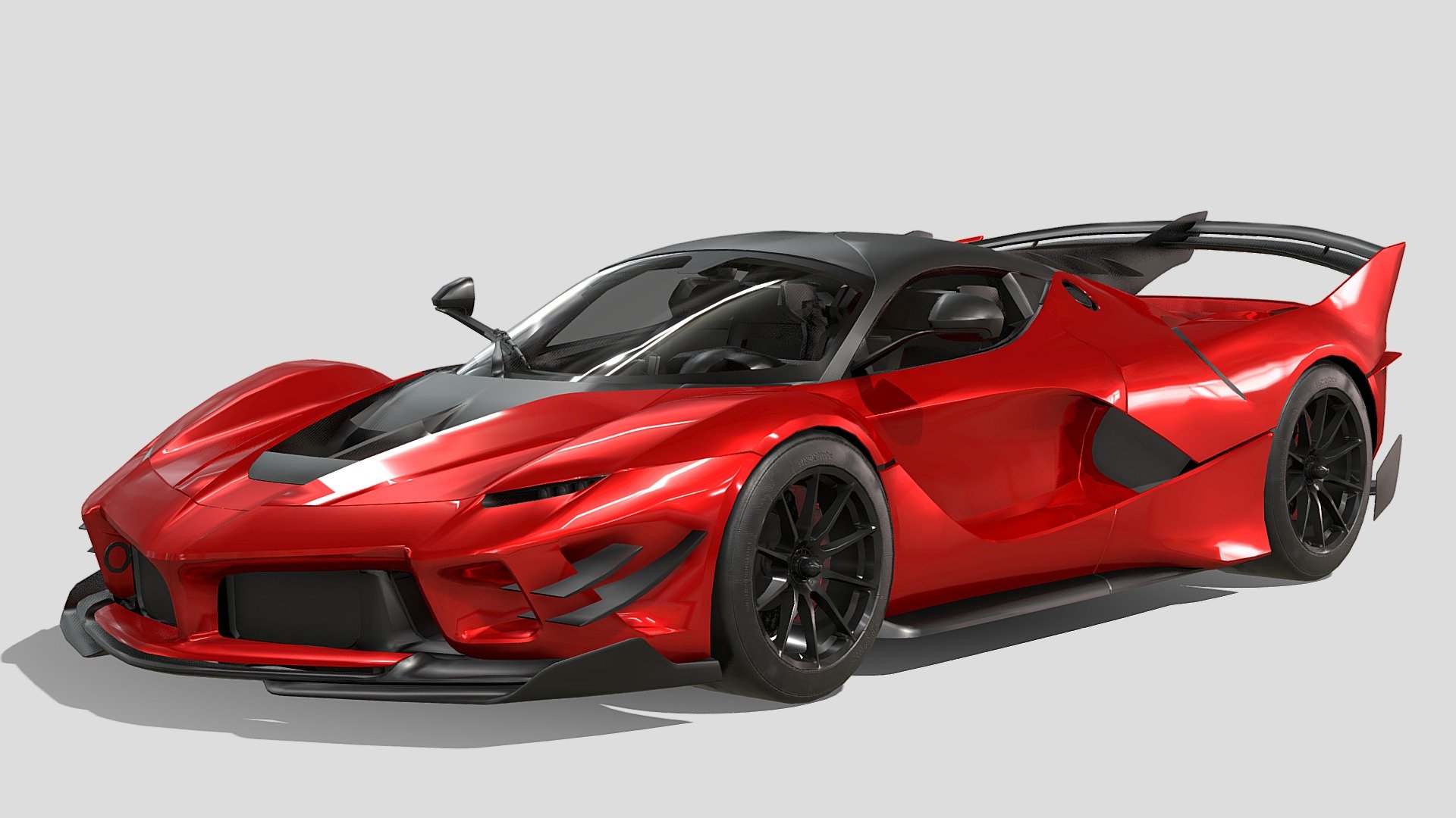 Ferrari FXXKEvo 2018 - Buy Royalty Free 3D model by Phazan Product (@Phazan) 3d model