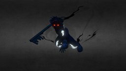 Sora (Rage Form Art) SSBU Styled sora, disney, teenager, kingdomhearts, disneycharacter, kingdomhearts3