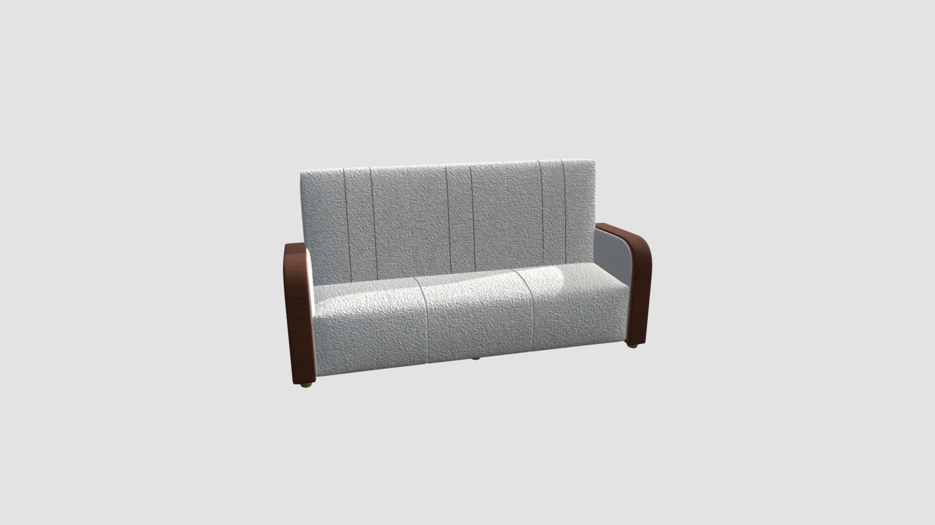 Highly detailed 3d model of sofa with all textures, shaders and materials. It is ready to use, just put it into your scene 3d model