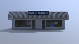 Strip Mall steam-workshop, citiesskylines, building, cities-skylines, steamworkshop, stripmall